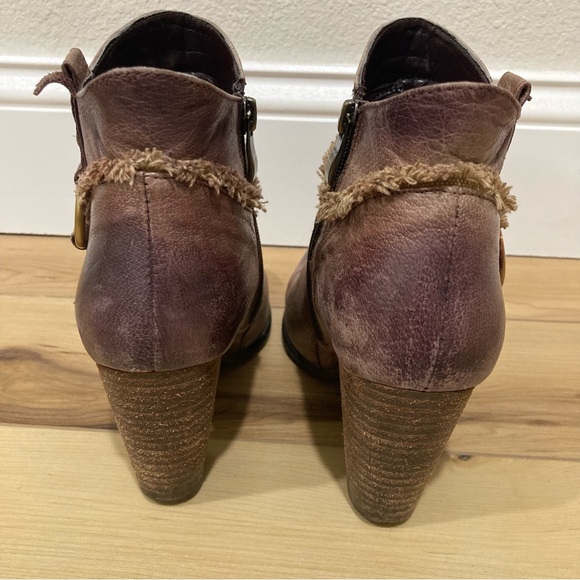 Ombré Purple Moto Boots - Picture 11 of 16